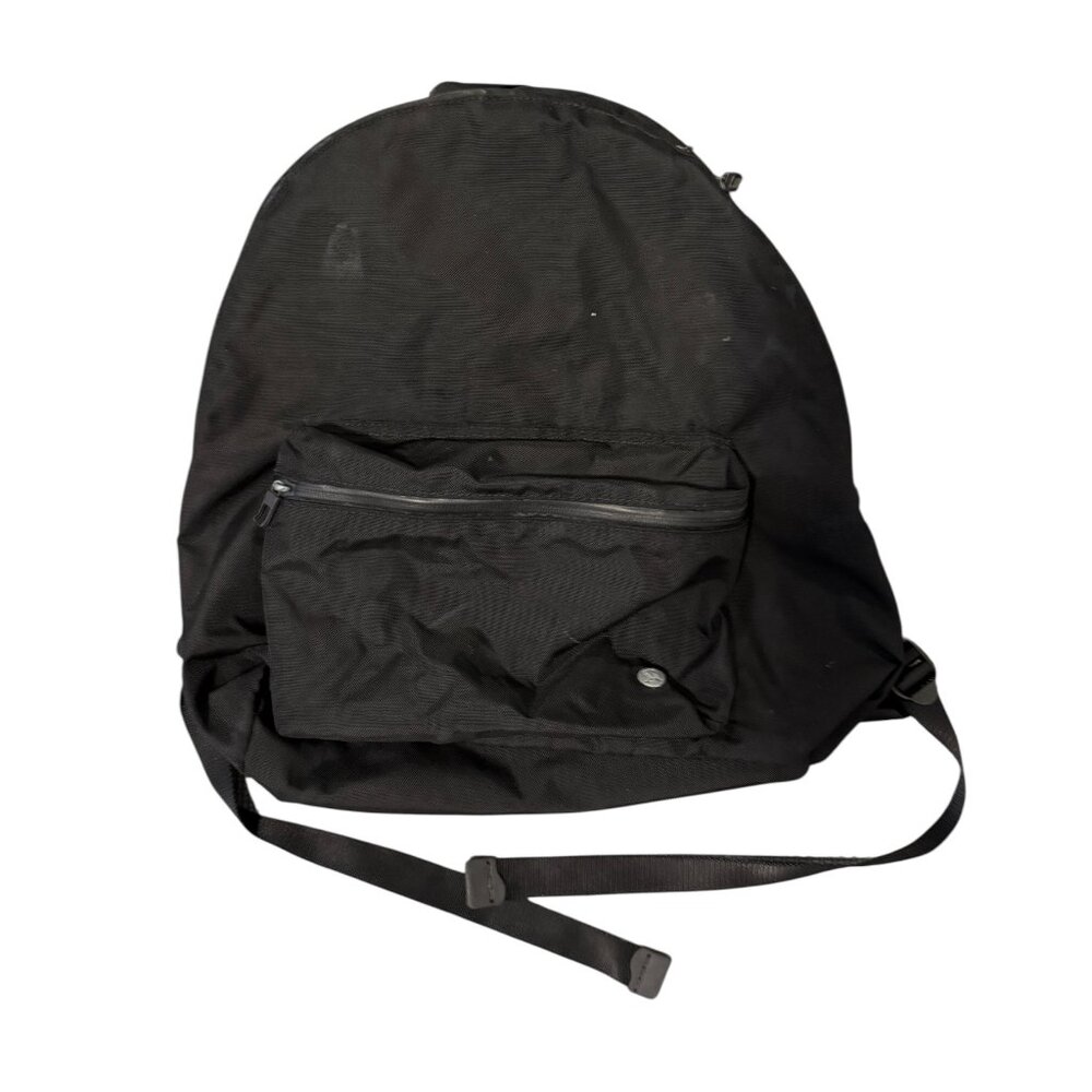 Lululemon Black Zipper Backpack With Single Front… - image 1